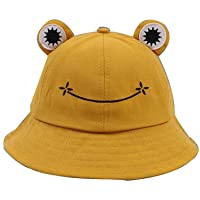 YTFU - Sombrero de rana para adultos- para el verano- de algodón- para mujer